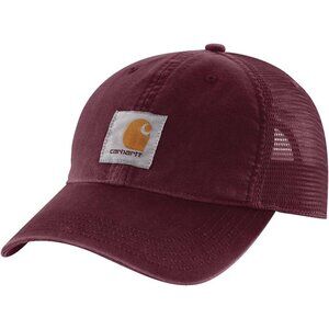 Carhartt Men's Port Imported Adjustable Buffalo Sandstone Mesh Back Caps